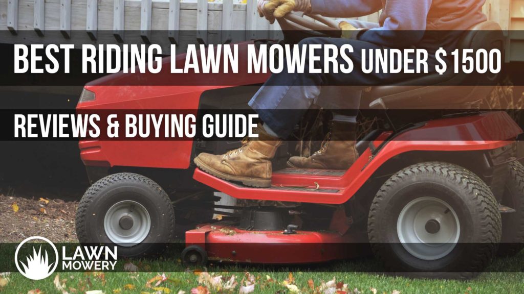best riding lawn mower under 1500